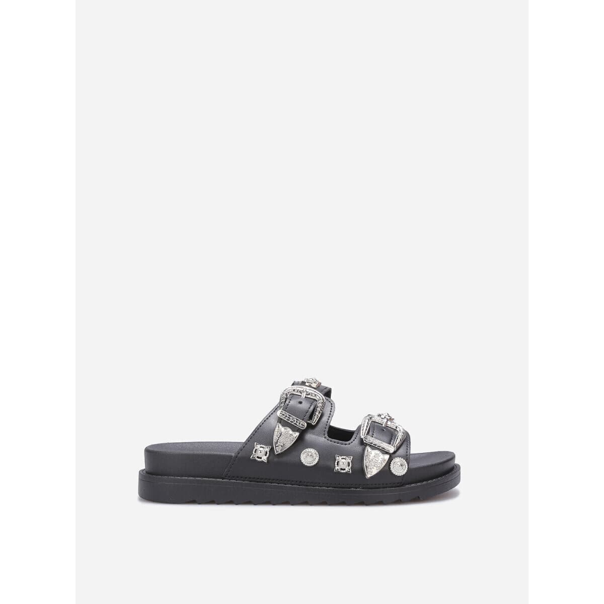 Women's Flip Flops La Modeuse Black