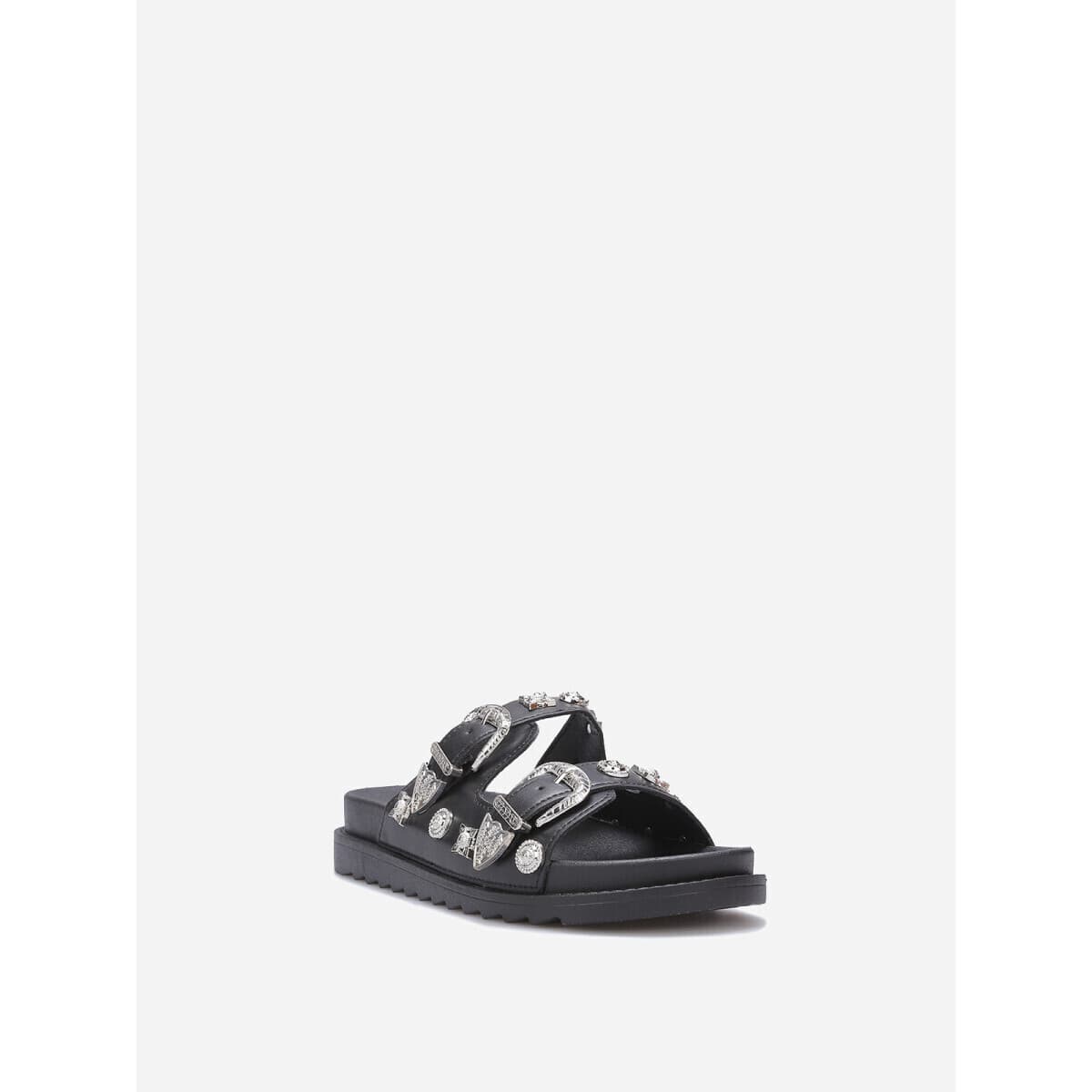 Women's Flip Flops La Modeuse Black