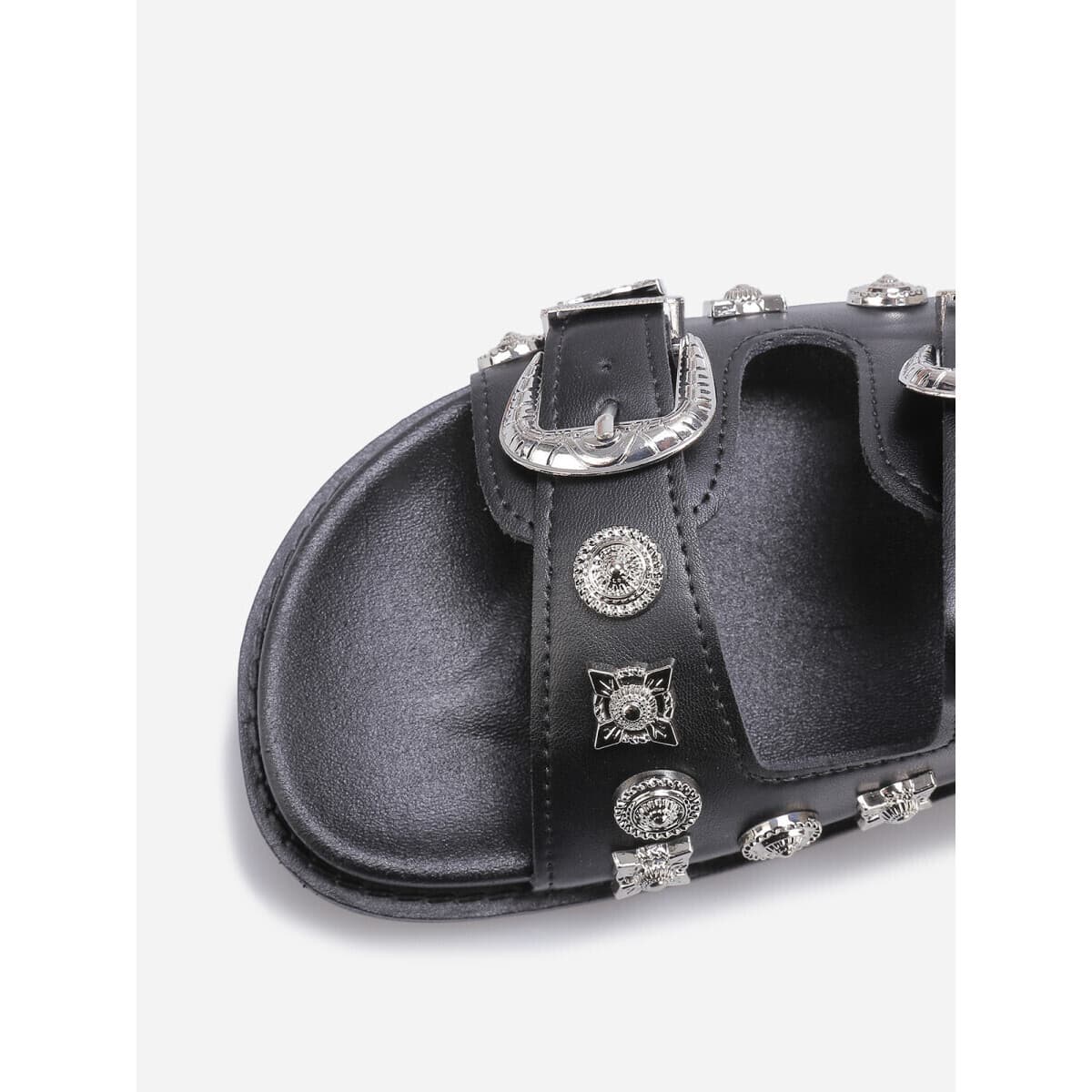 Women's Flip Flops La Modeuse Black