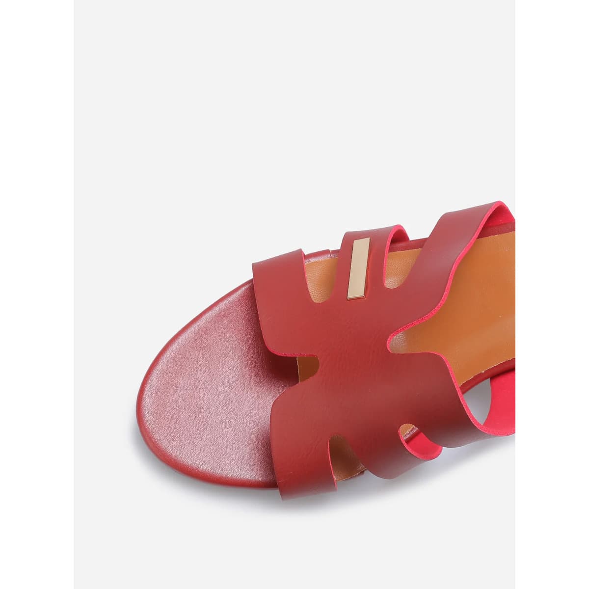 Women's Flip Flops La Modeuse Red
