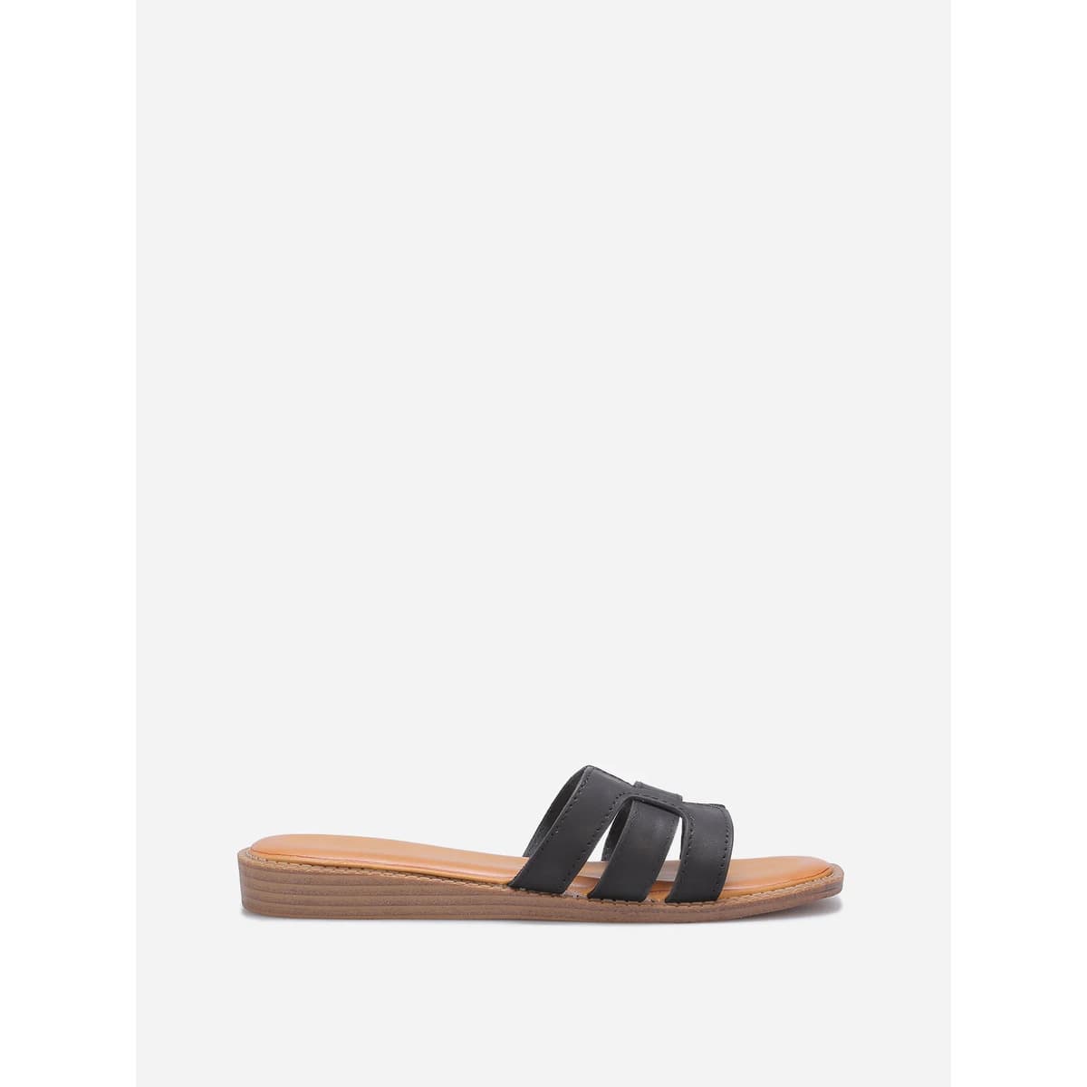 Women's Flip Flops La Modeuse Black