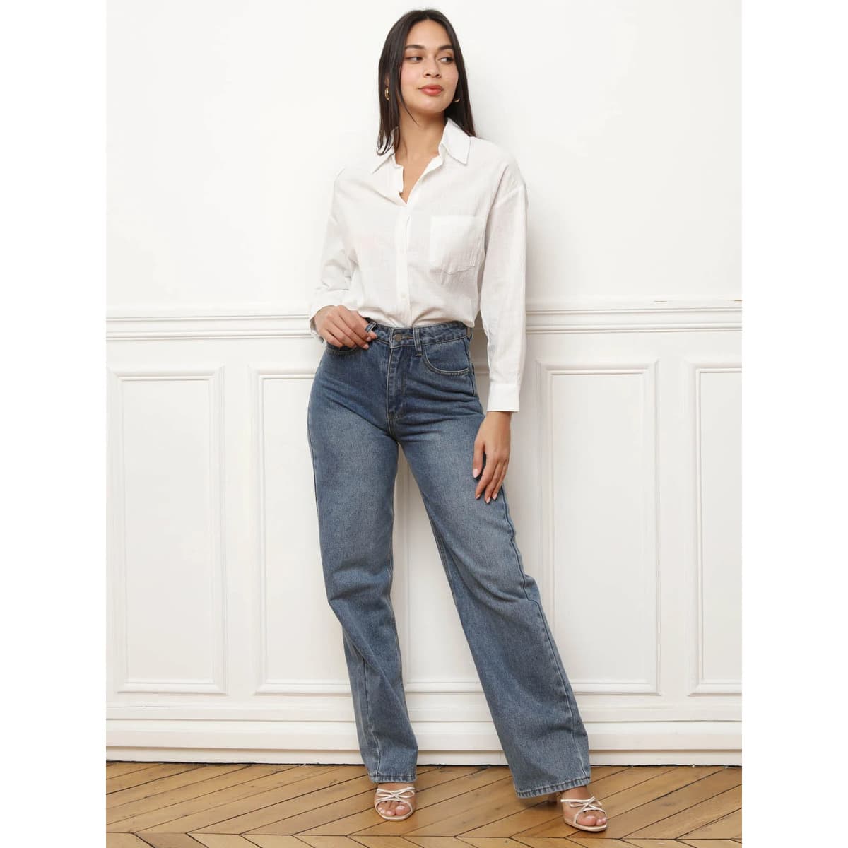 Women's Shirts La Modeuse White