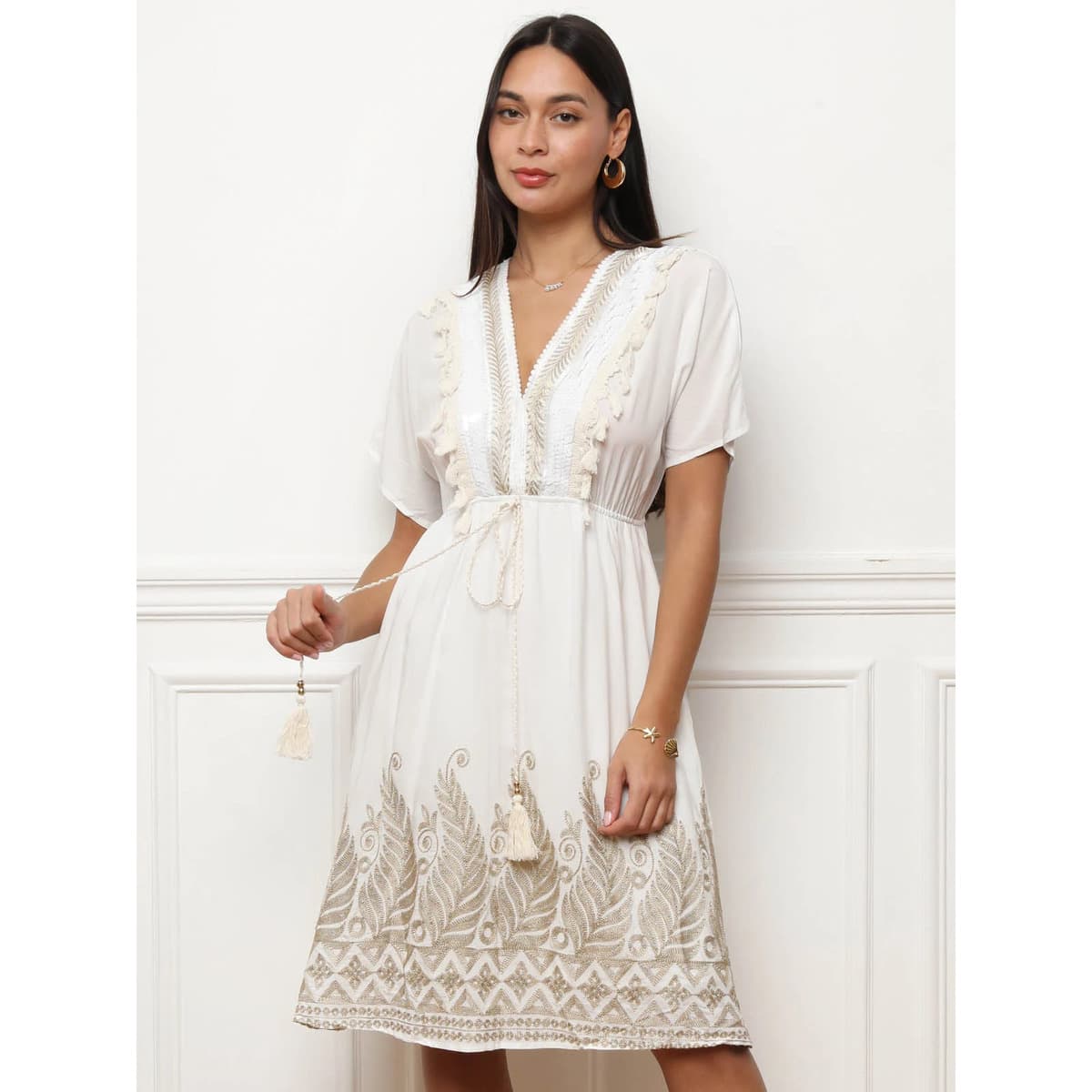 Women's Dresses La Modeuse White