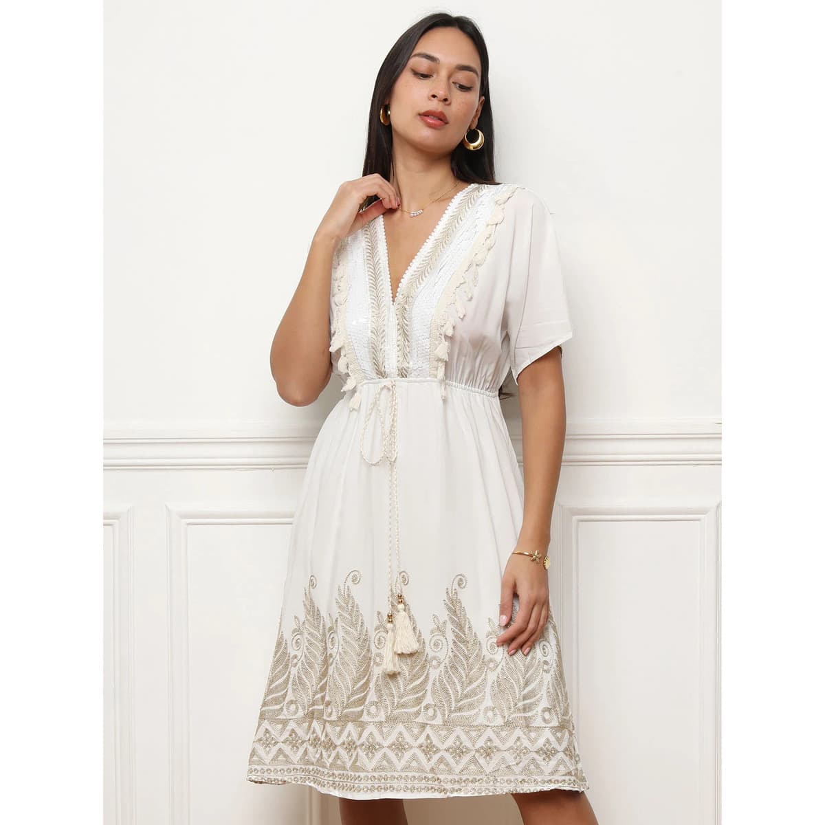 Women's Dresses La Modeuse White