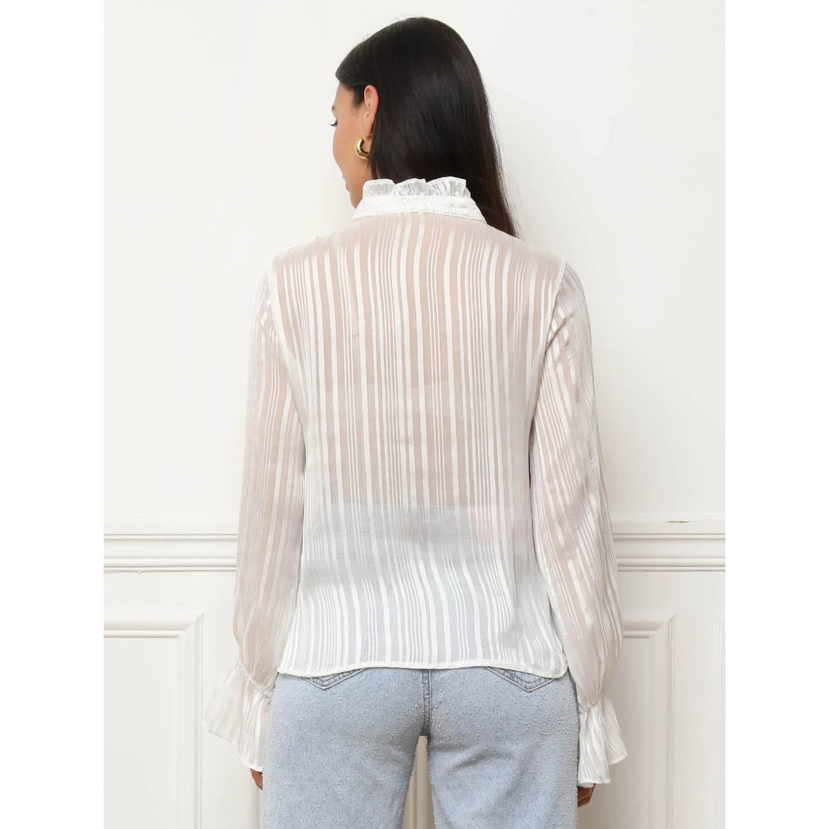 Women's Shirts La Modeuse White