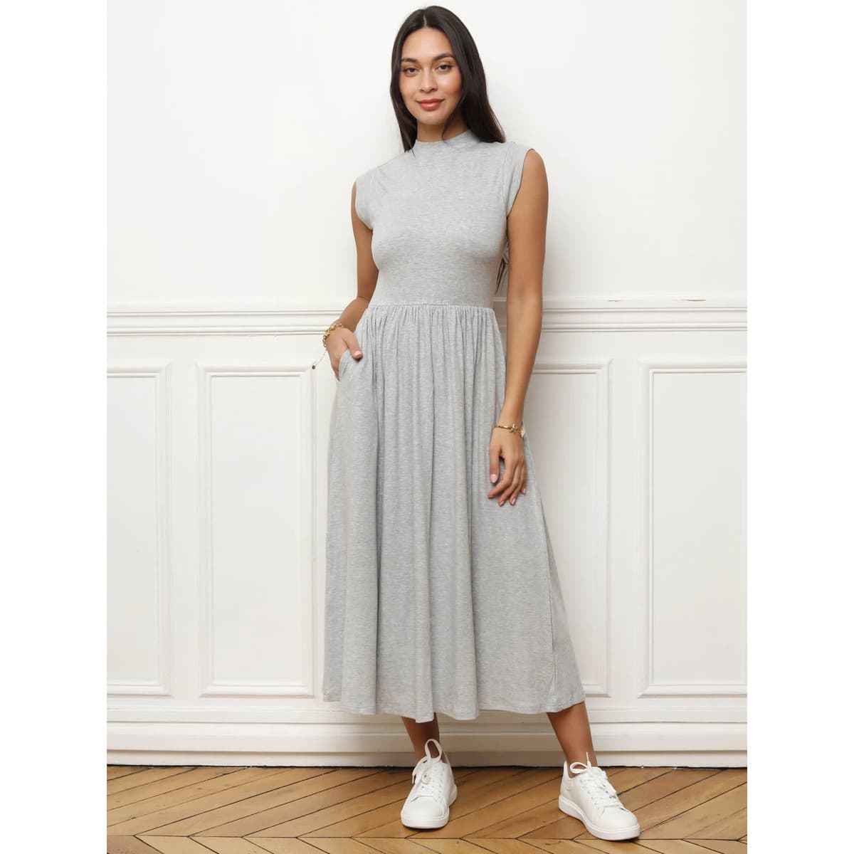 Women's Dresses La Modeuse Gray