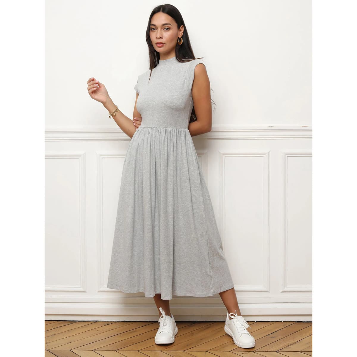 Women's Dresses La Modeuse Gray
