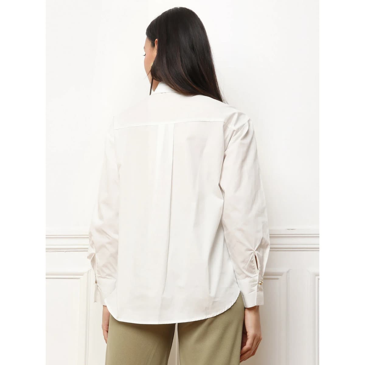 Women's Shirts La Modeuse White