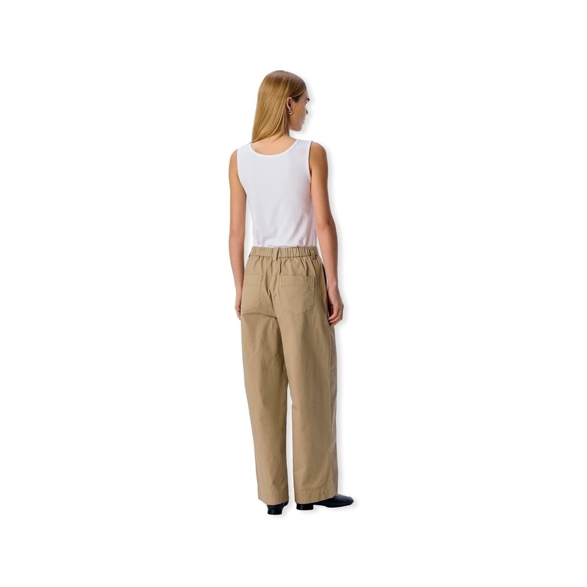 Women's Pants Object Beige