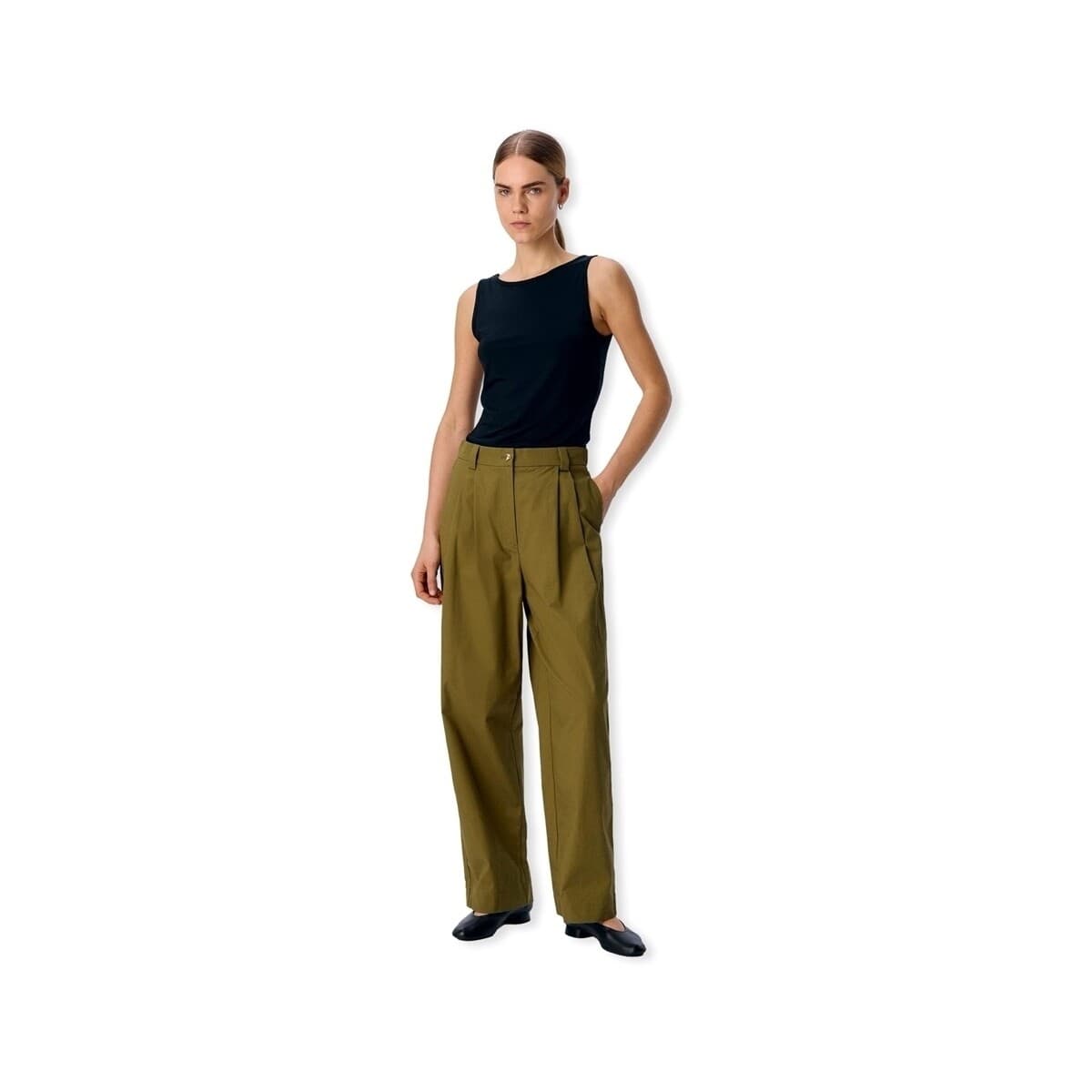 Women's Pants Object Green