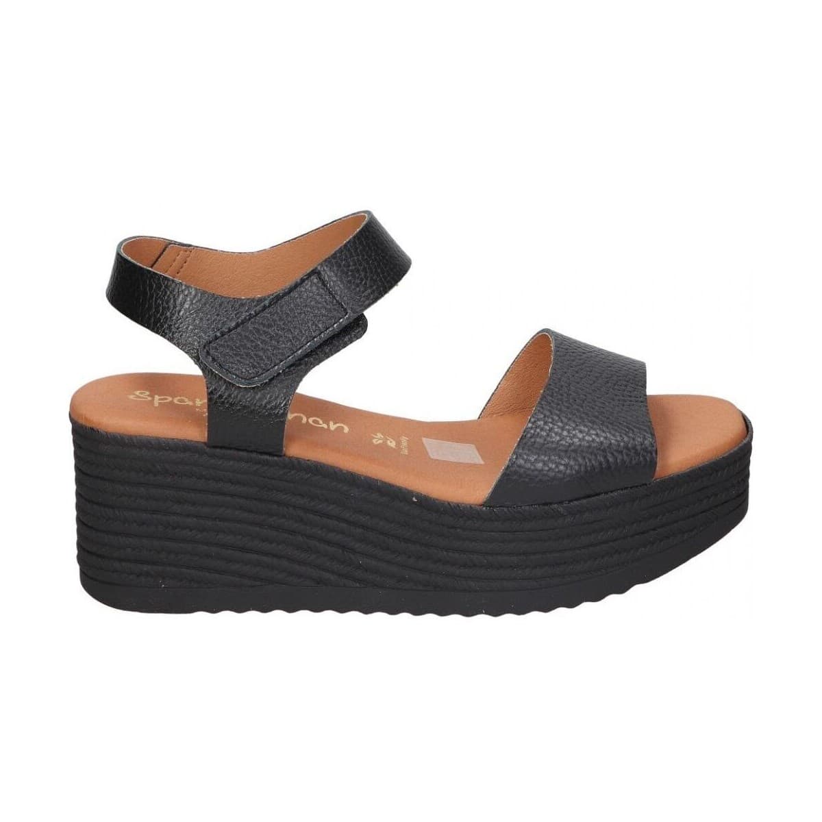 Women's Platforms Spar Woman Black