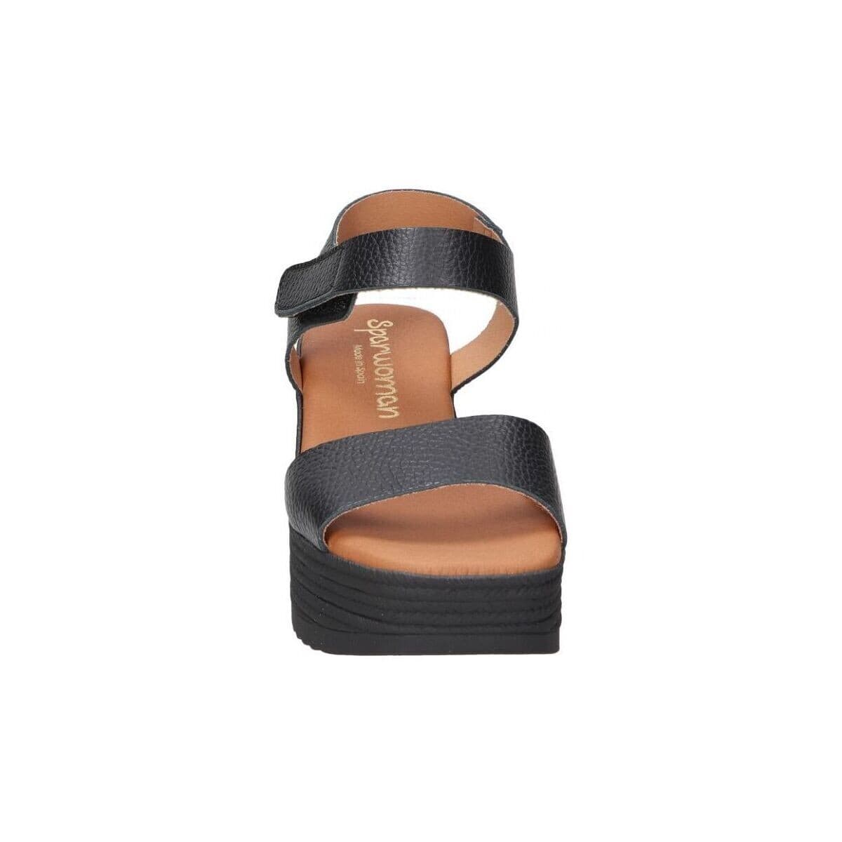 Women's Platforms Spar Woman Black