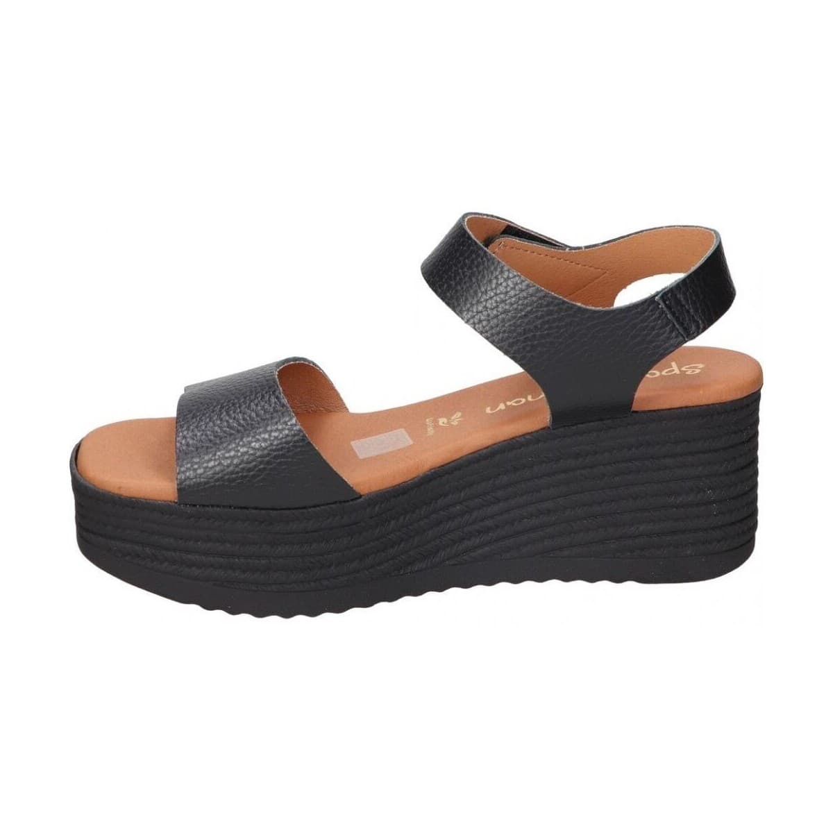 Women's Platforms Spar Woman Black