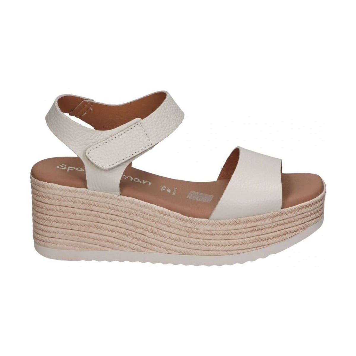 Women's Platforms Spar Woman White