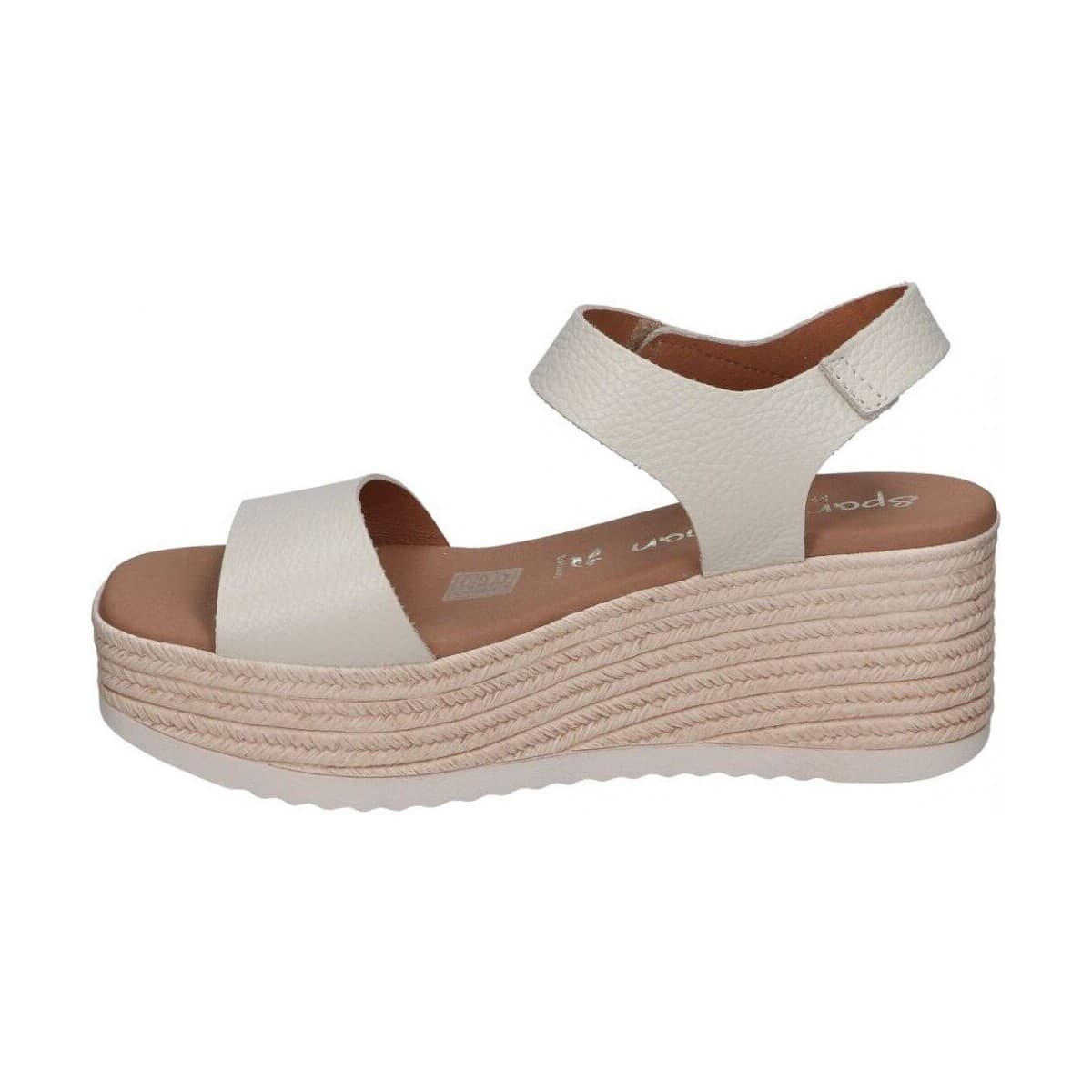 Women's Platforms Spar Woman White