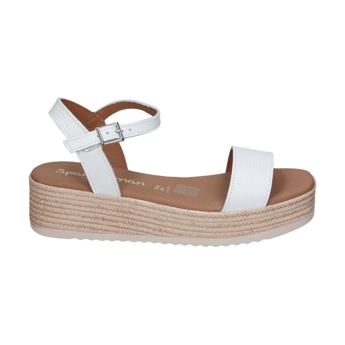 Women's Platforms Spar Woman White