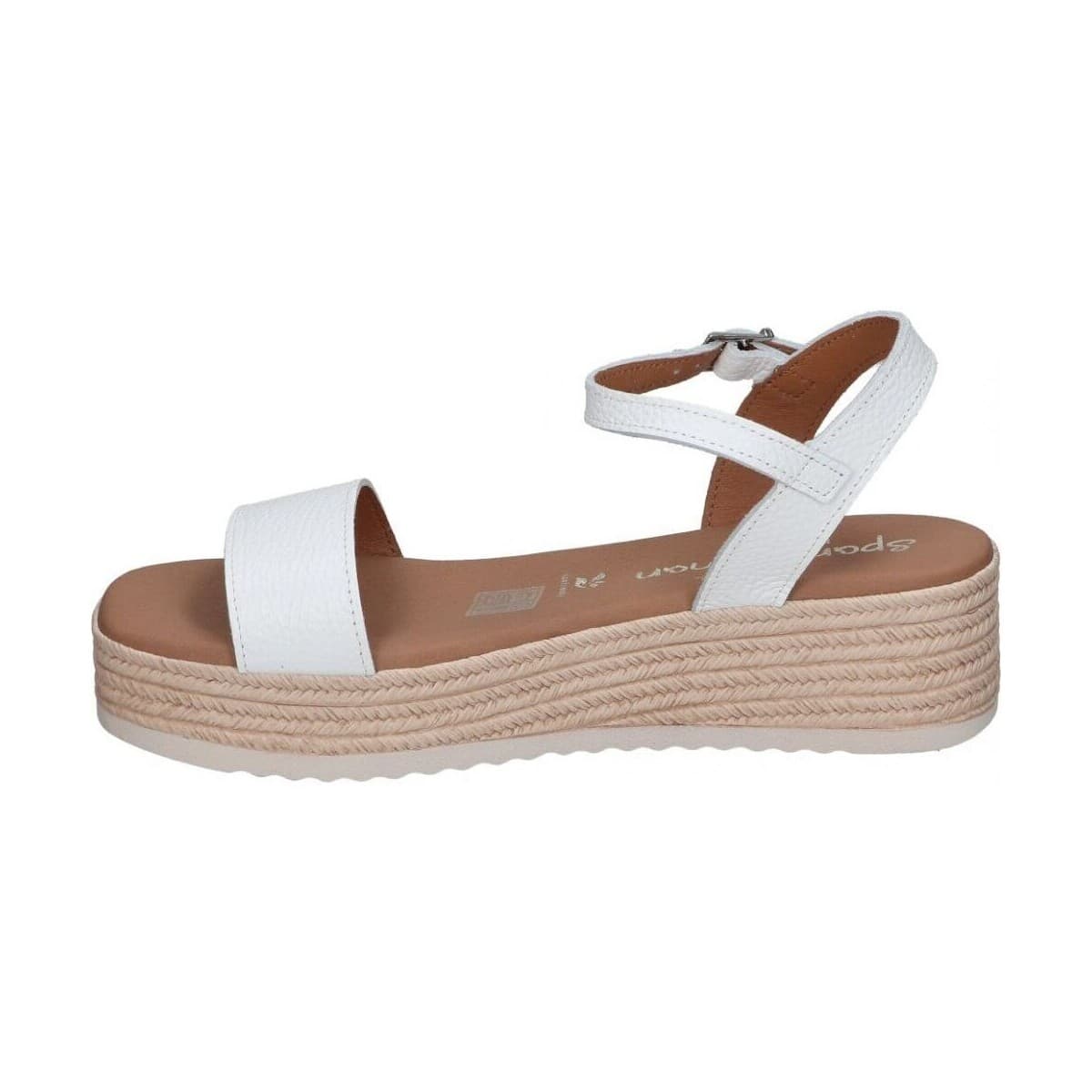 Women's Platforms Spar Woman White