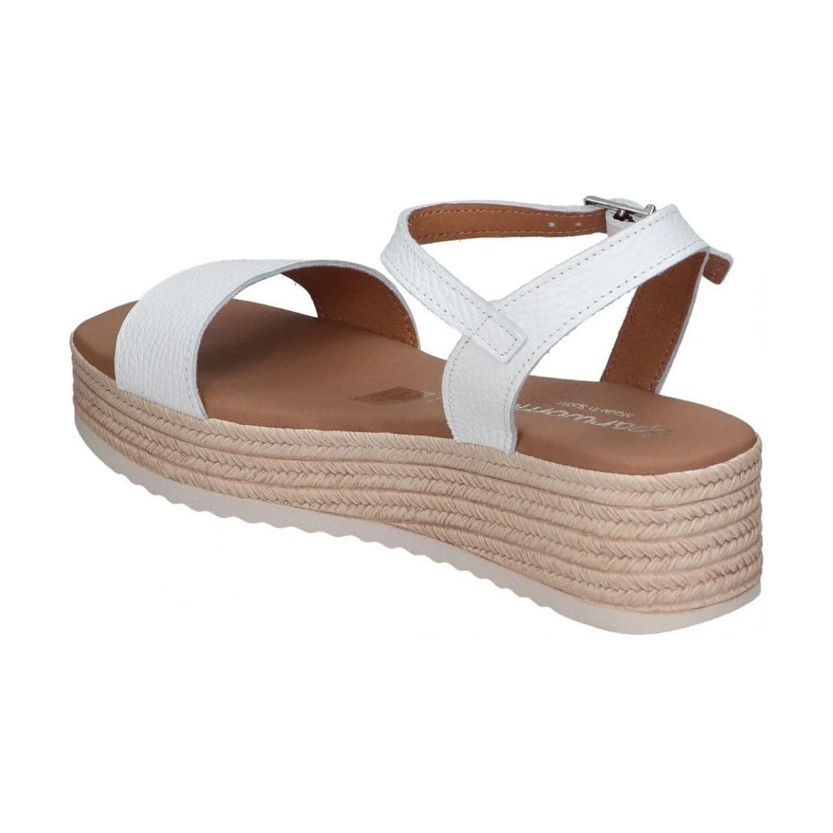 Women's Platforms Spar Woman White
