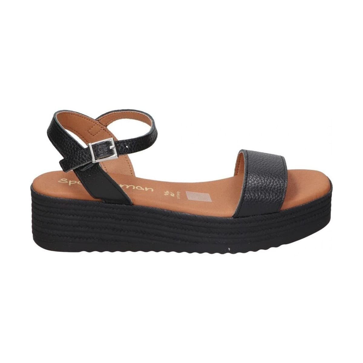 Women's Platforms Spar Woman Black