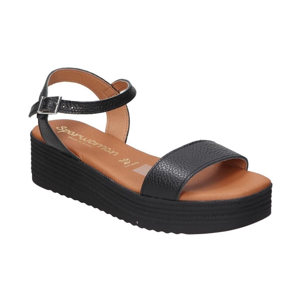 Women's Platforms Spar Woman Black