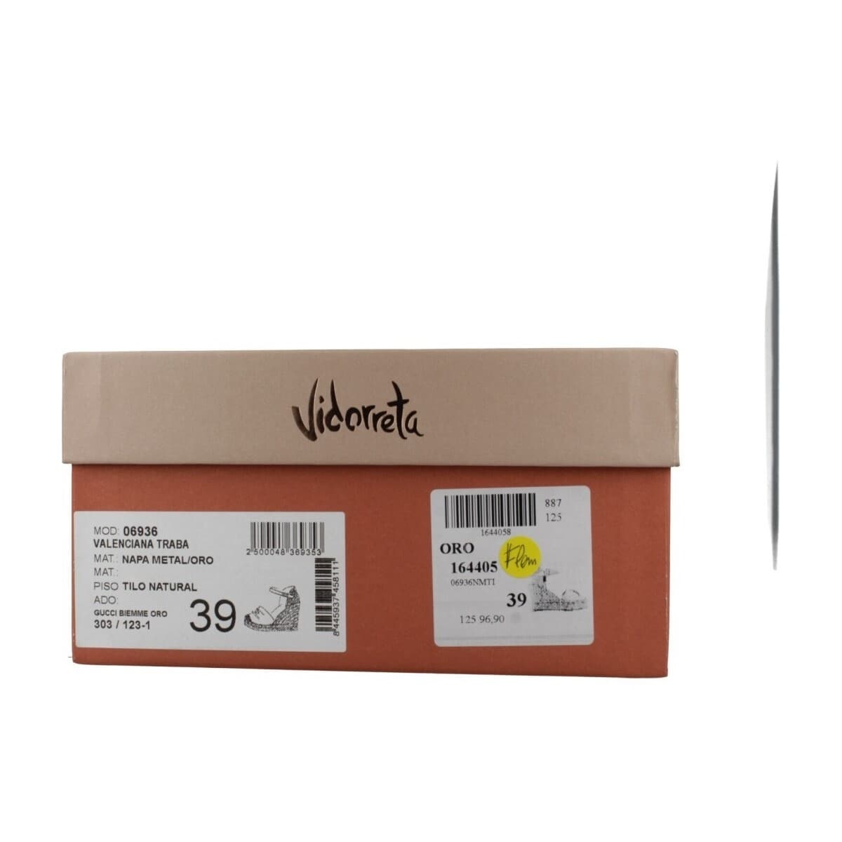 Women's Espadrilles Vidorreta Gold