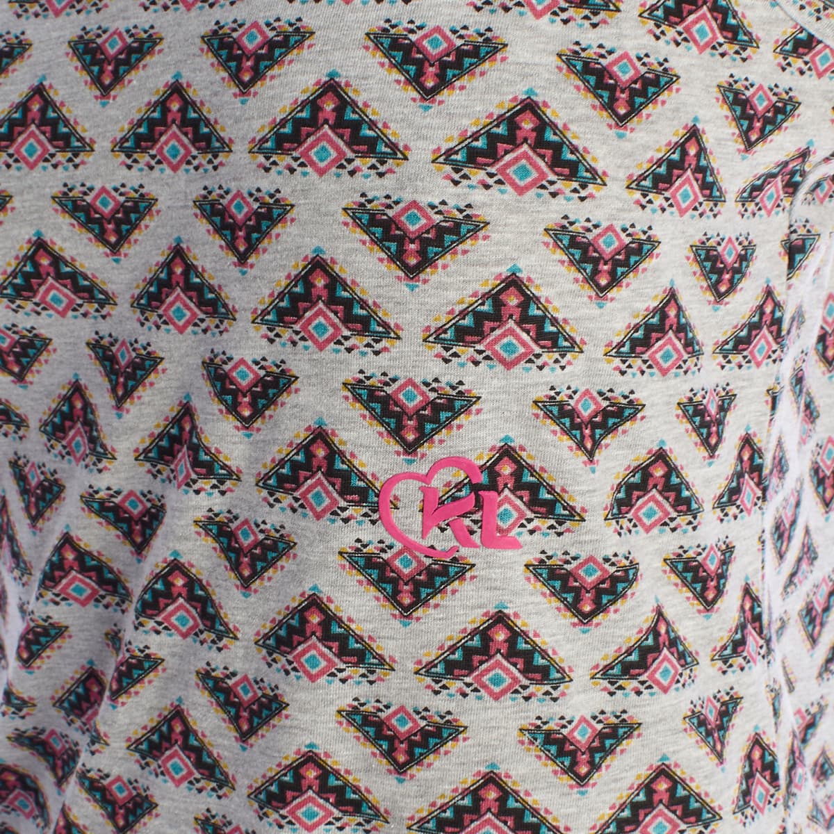 Women's Pajamas Kisses And Love Gray