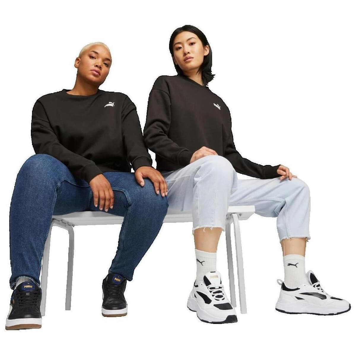 Women's Sports T-Shirts Puma Black