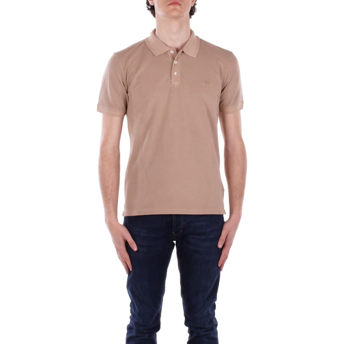 Men's T-Shirts Woolrich Beige