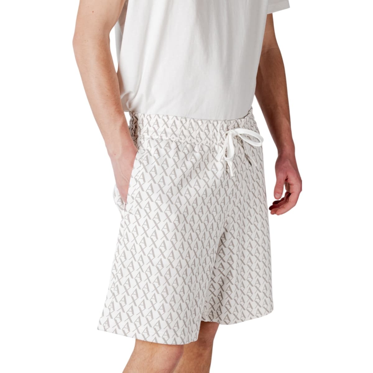 Men's Shorts EAX White