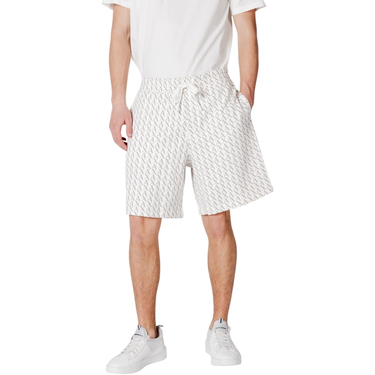 Men's Shorts EAX White