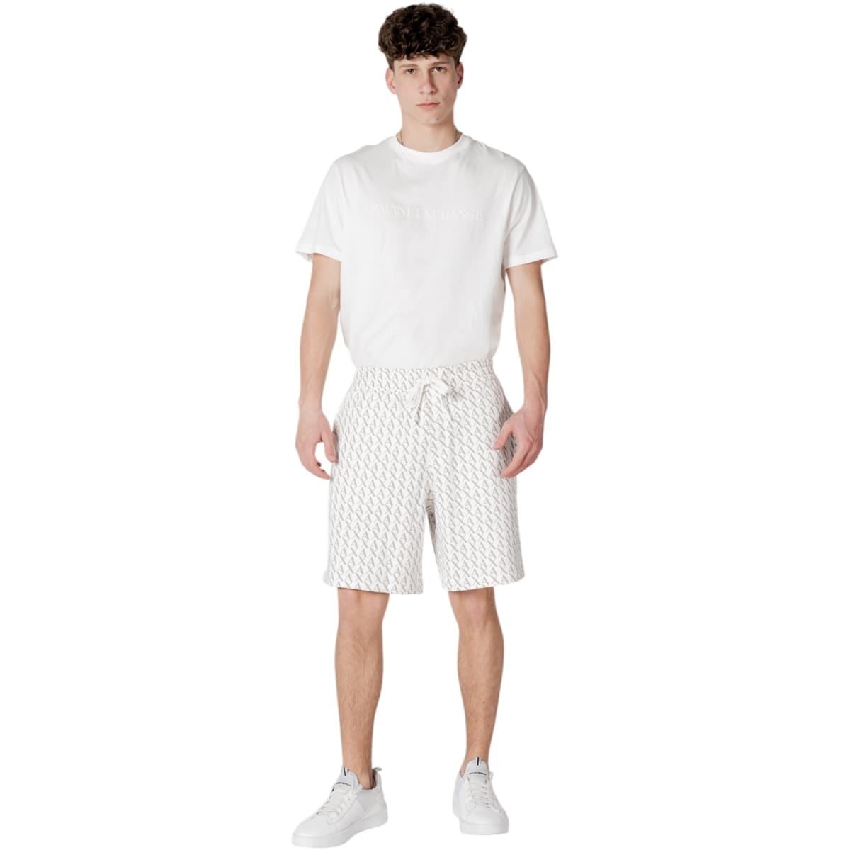 Men's Shorts EAX White