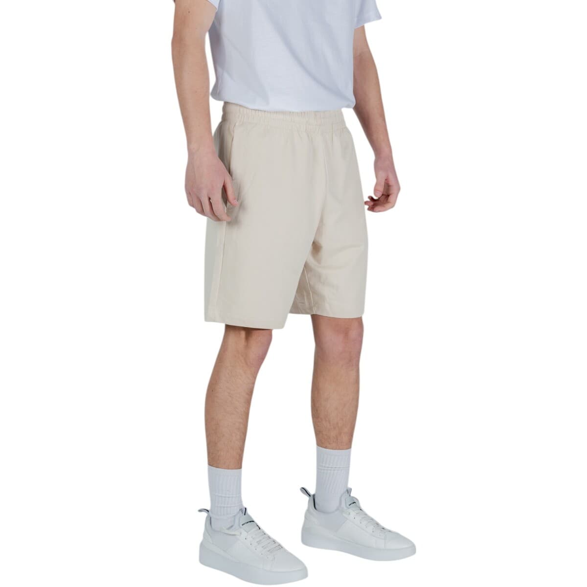 Men's Shorts EA7 Beige