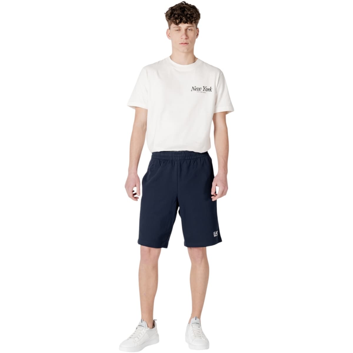 Men's Shorts EA7 Blue