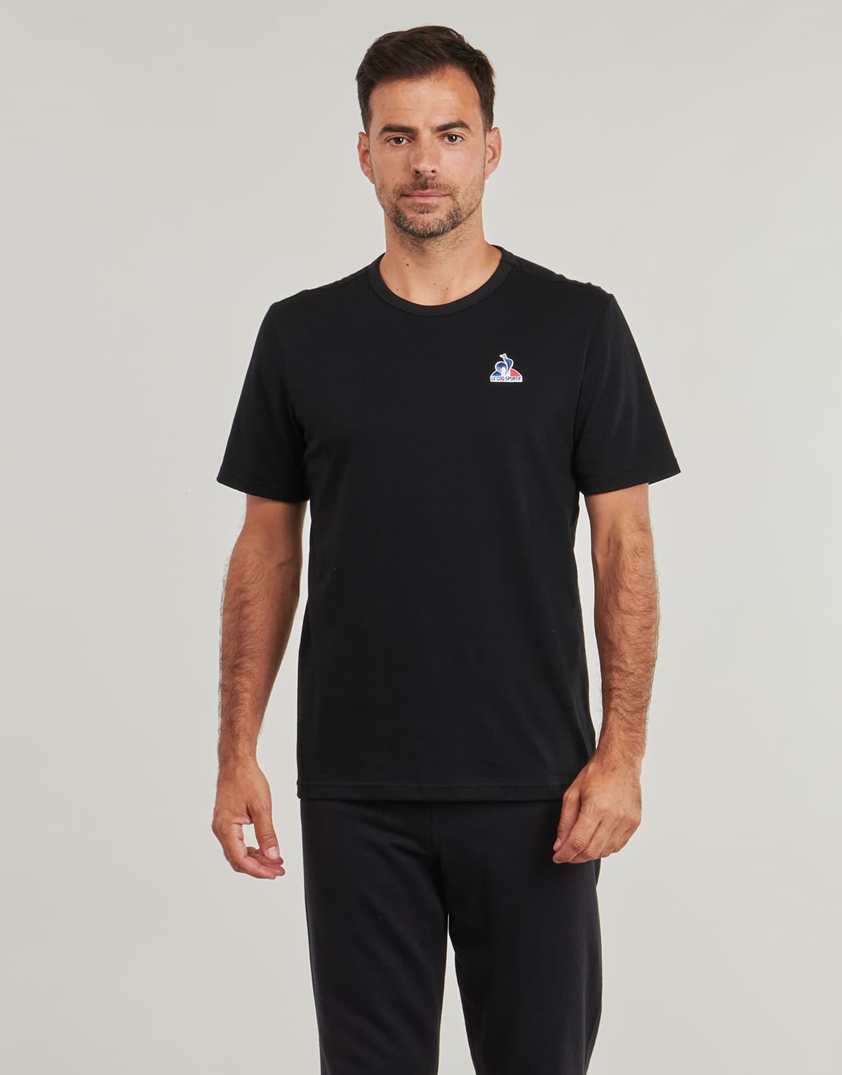 Men's Sports T-Shirts Le Coq Sportif Black