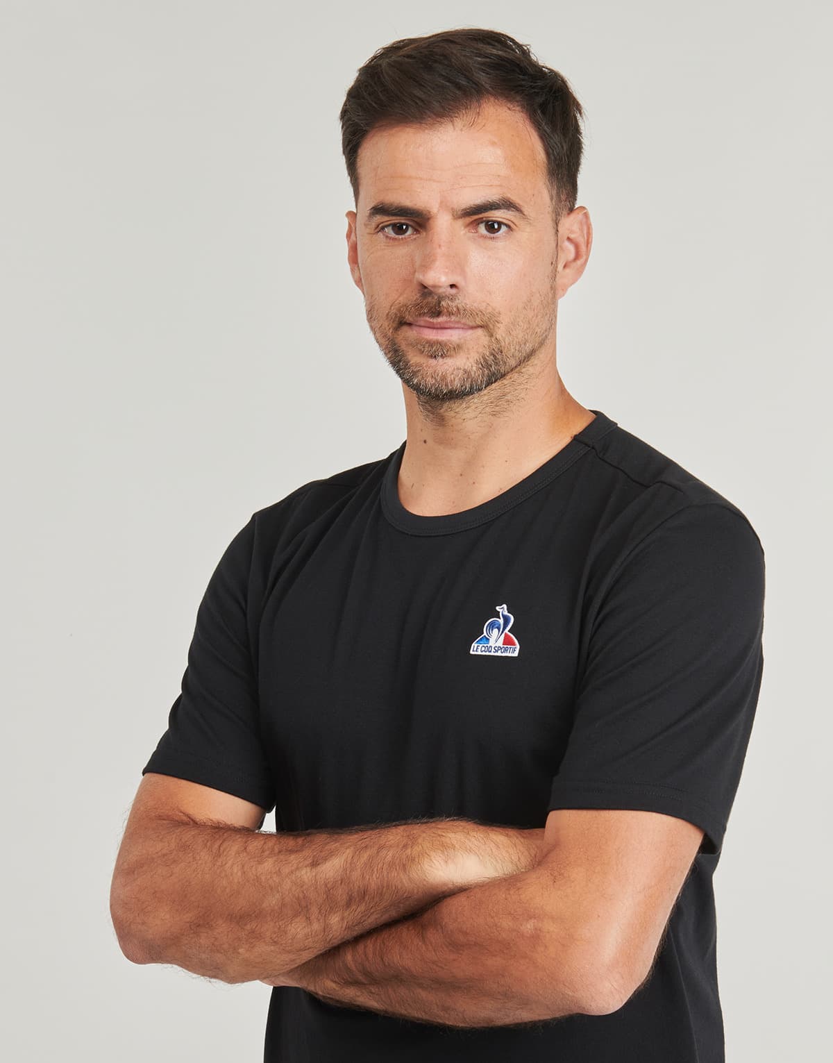 Men's Sports T-Shirts Le Coq Sportif Black