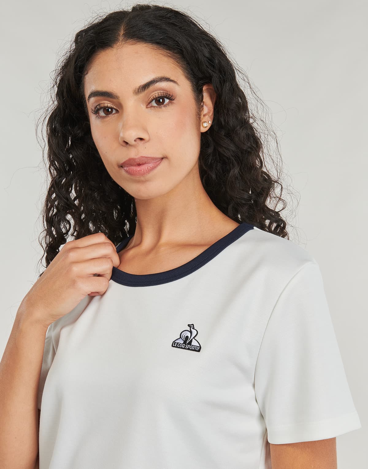 Women's Sports T-Shirts Le Coq Sportif White