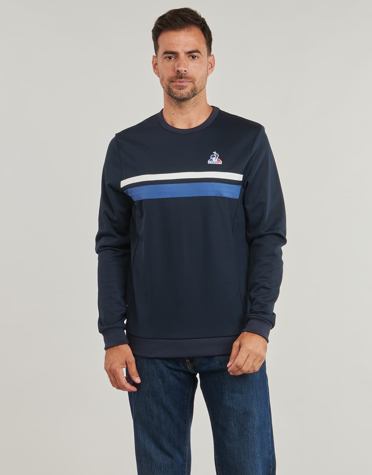 Men's Sports T-Shirts Le Coq Sportif Blue