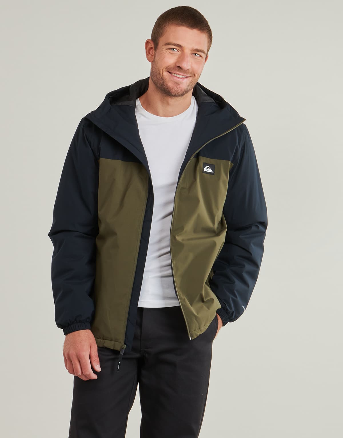 Men's Jackets Quiksilver Khaki