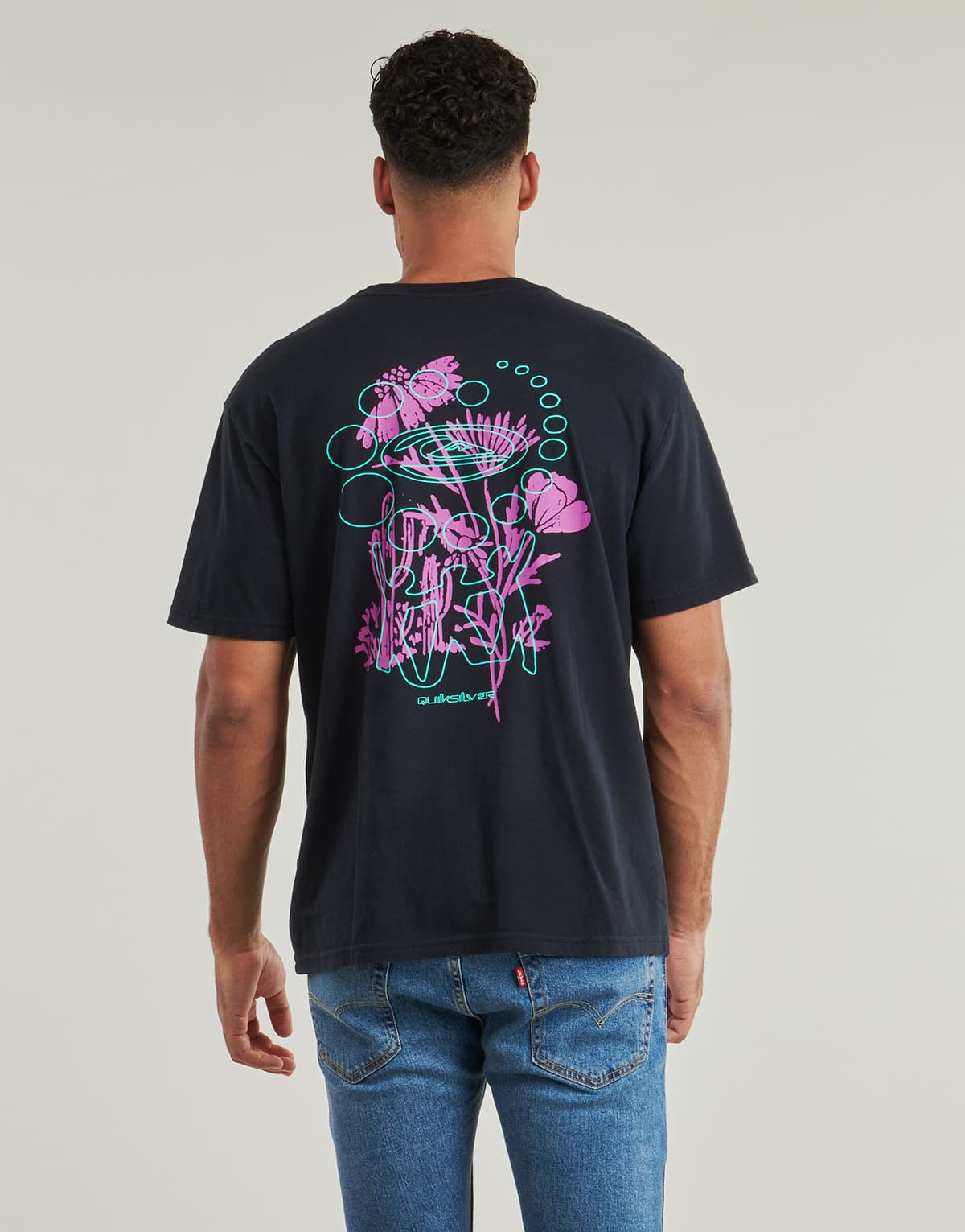 Men's T-Shirts Quiksilver Black