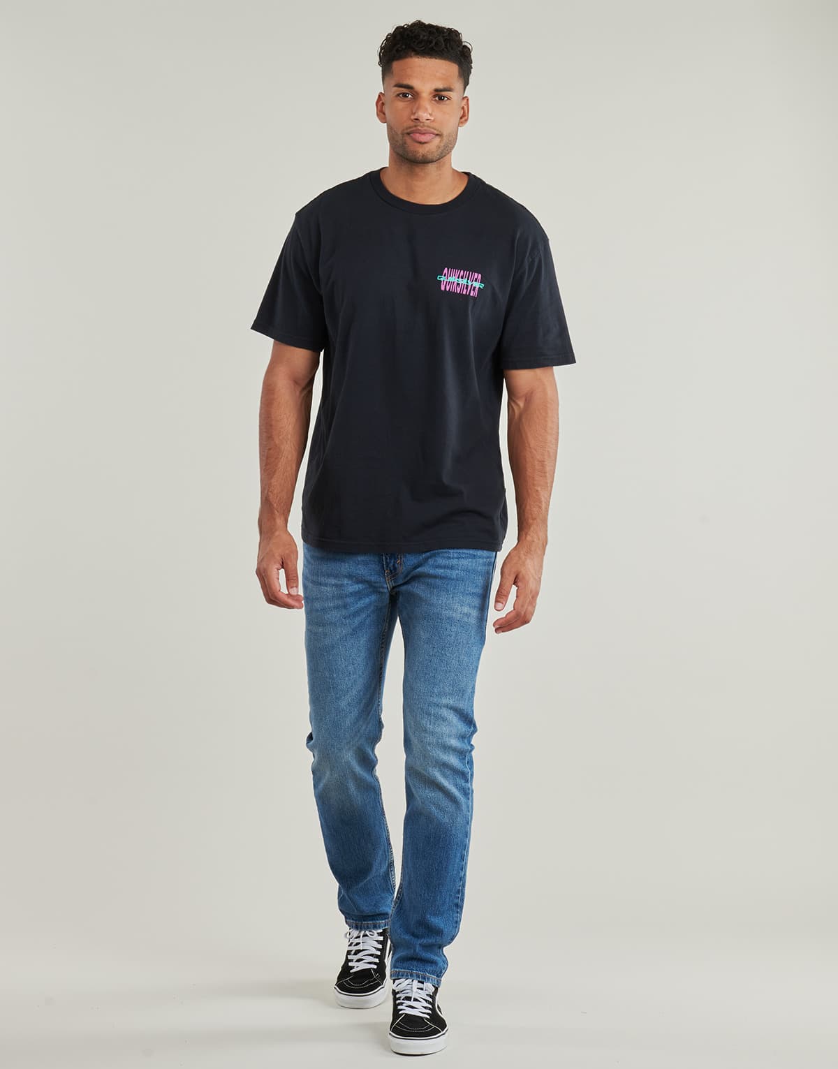 Men's T-Shirts Quiksilver Black