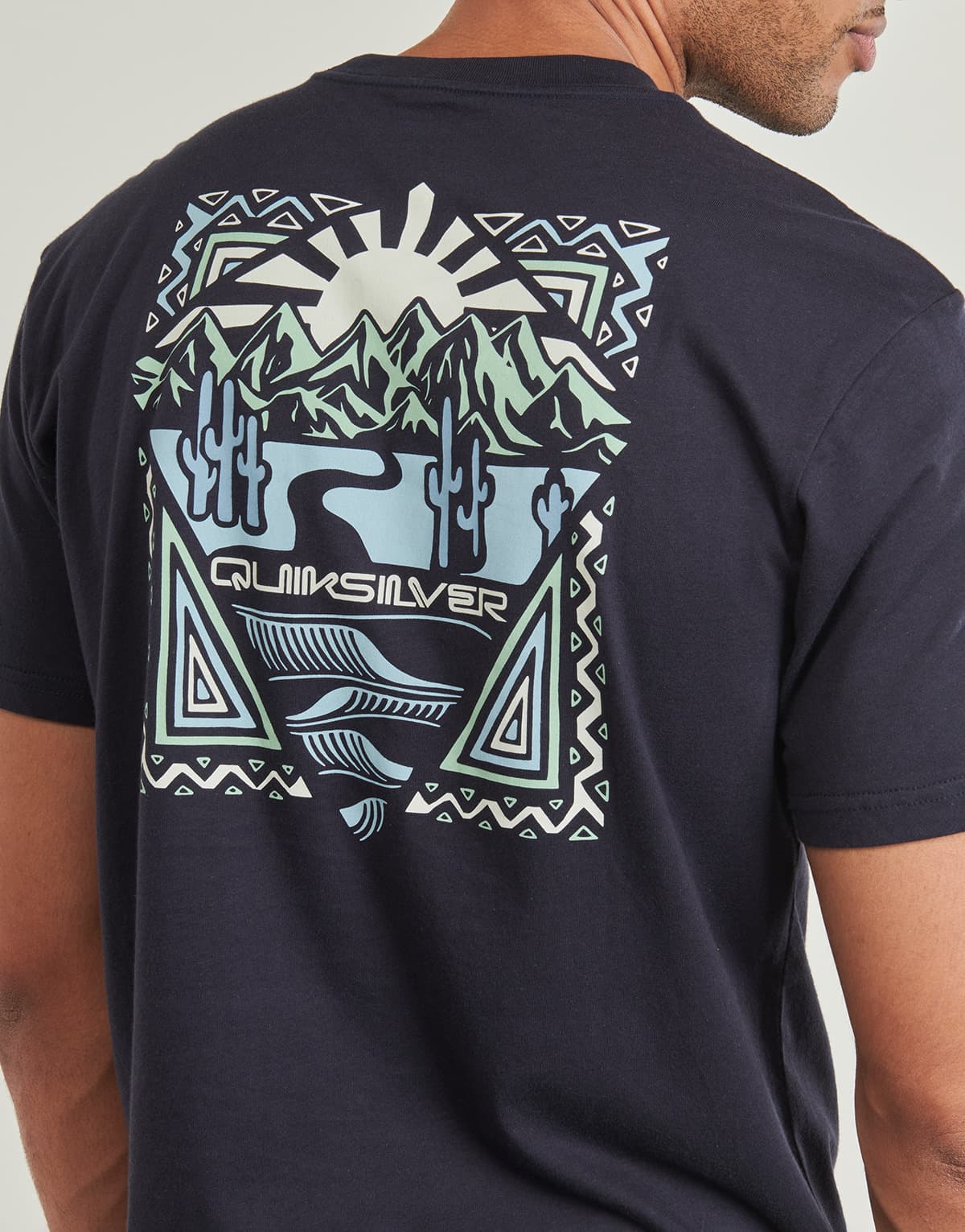 Men's T-Shirts Quiksilver Blue