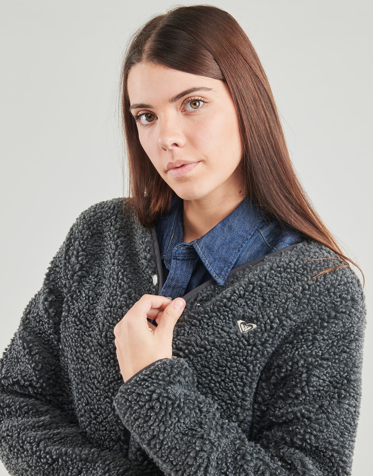 Women's Sweatshirts Roxy Gray