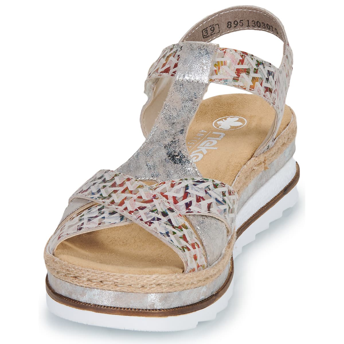 Women's Platforms Rieker Silver