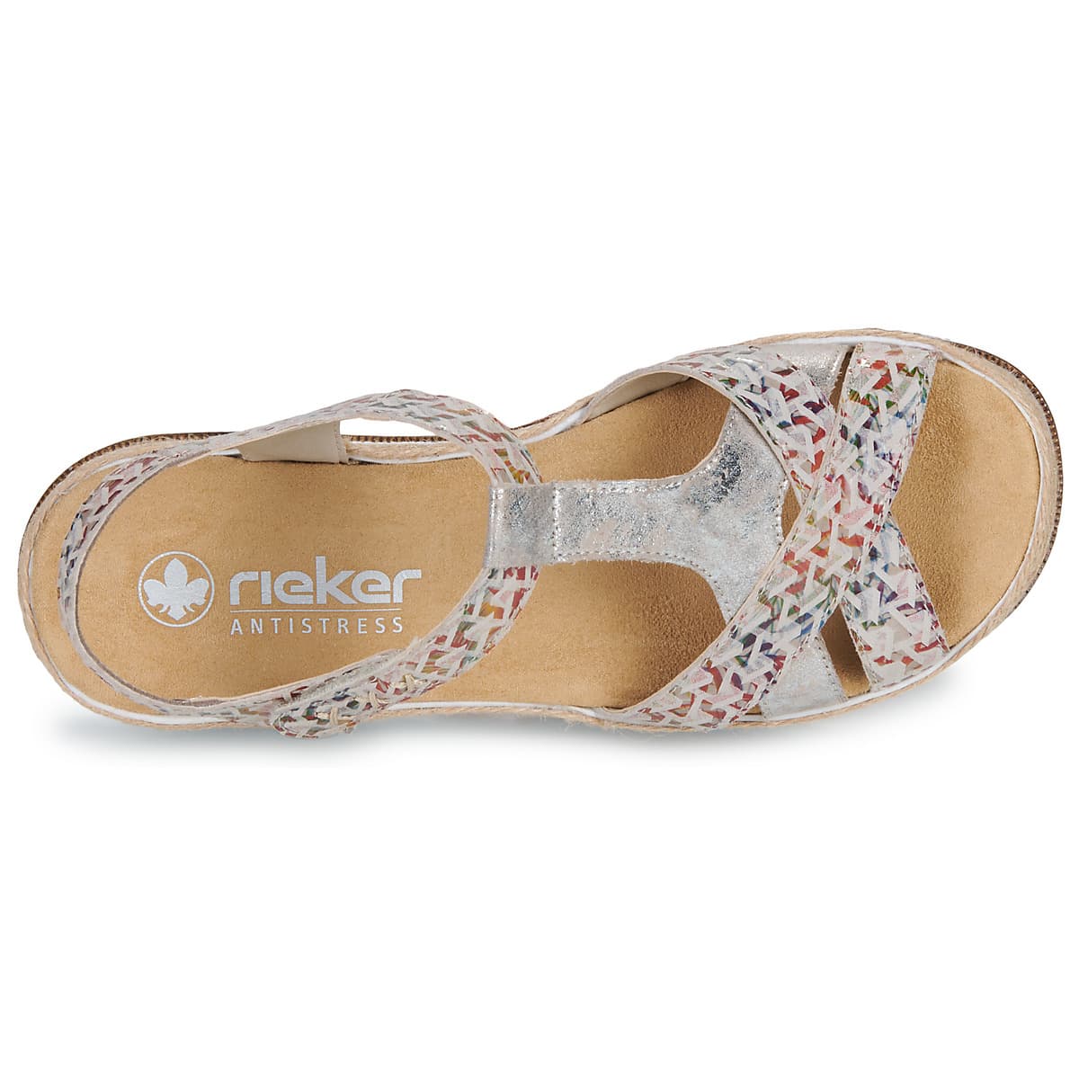 Women's Platforms Rieker Silver