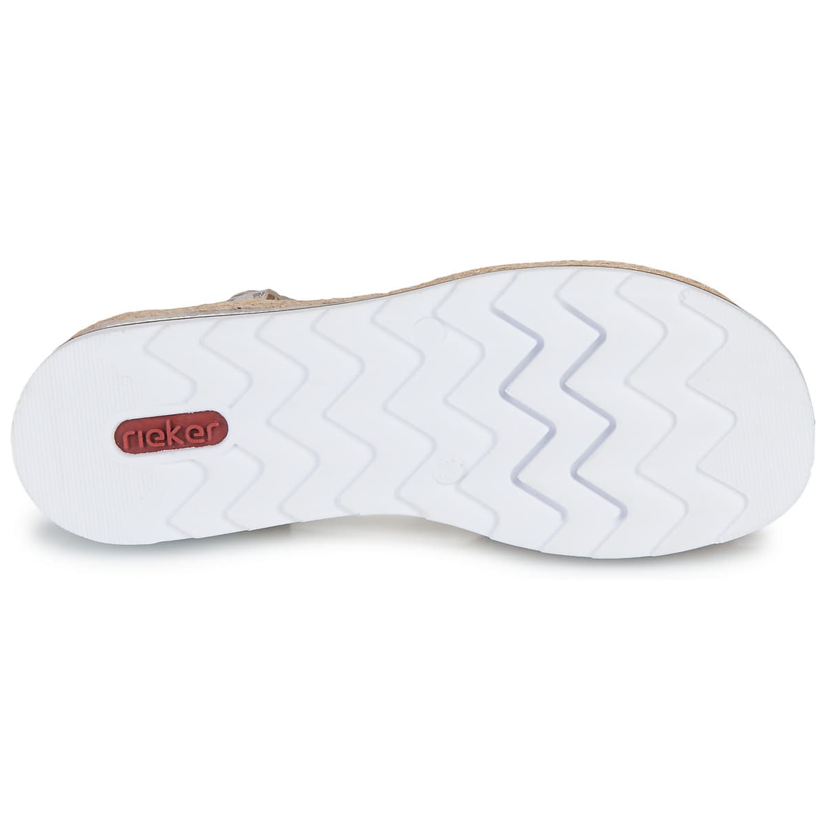 Women's Platforms Rieker Silver