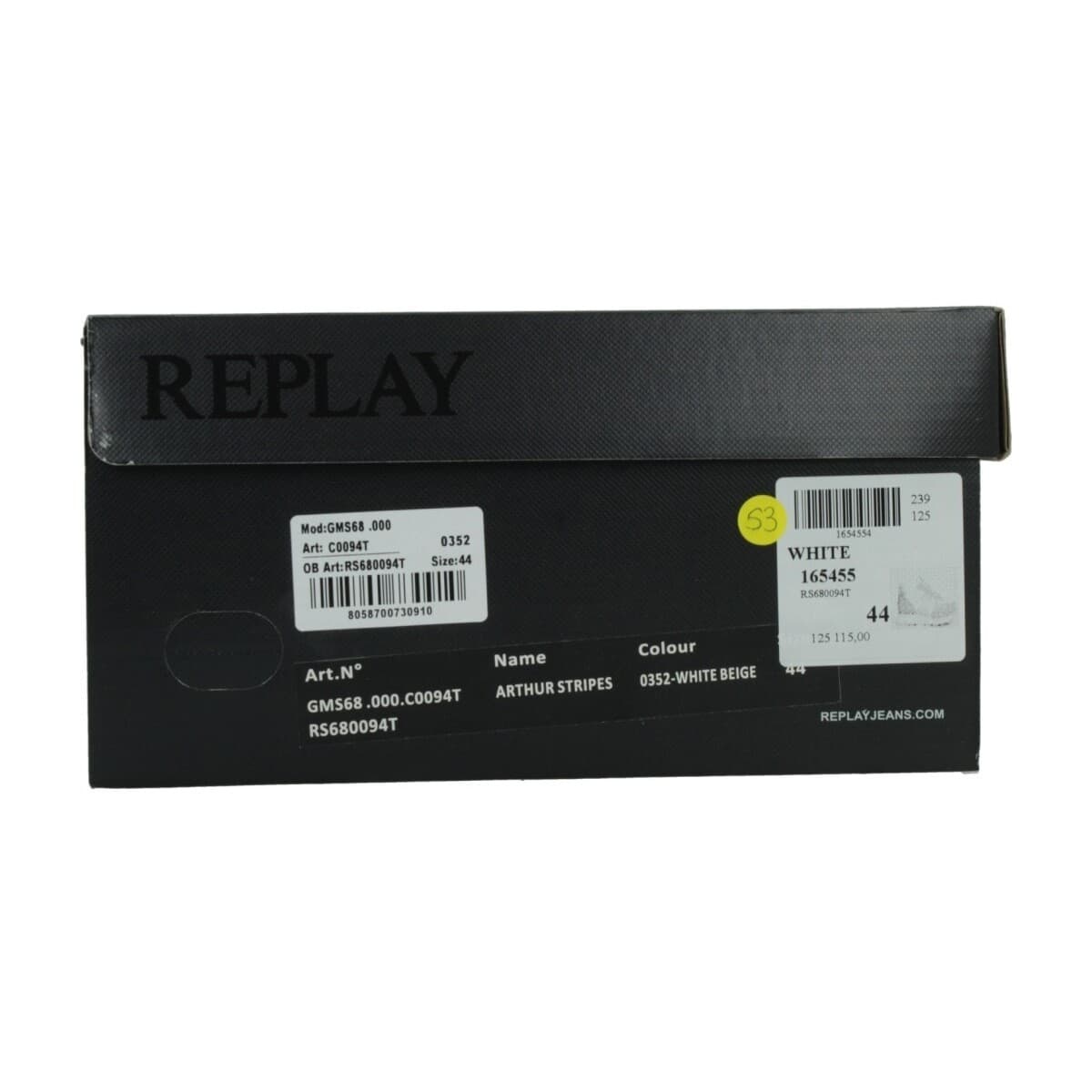 Men's Sneakers Replay White