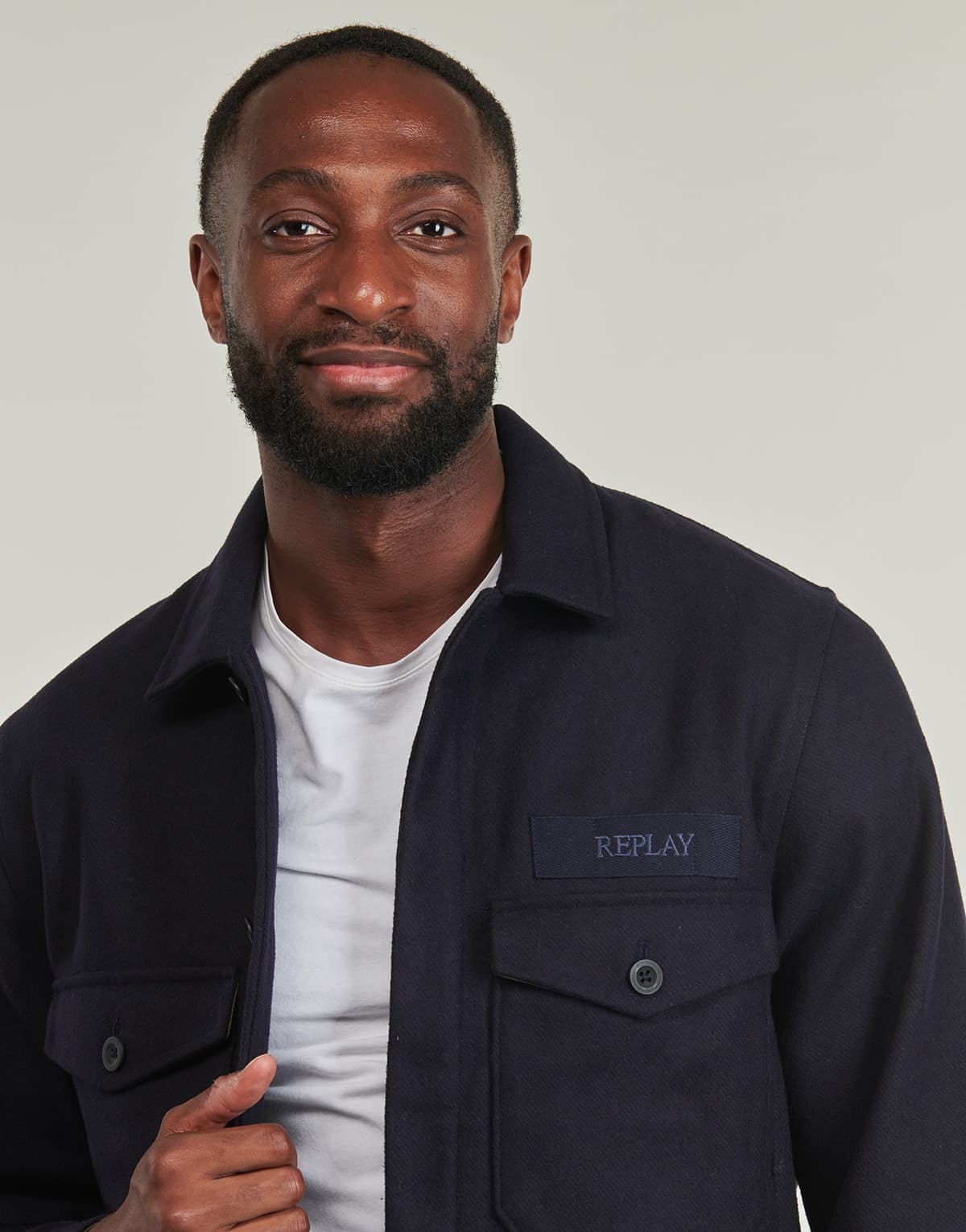 Men's Jackets Replay Black