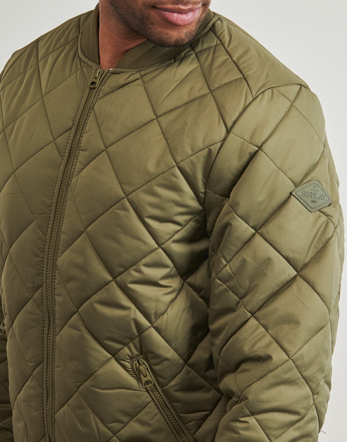 Men's Jackets Replay Khaki