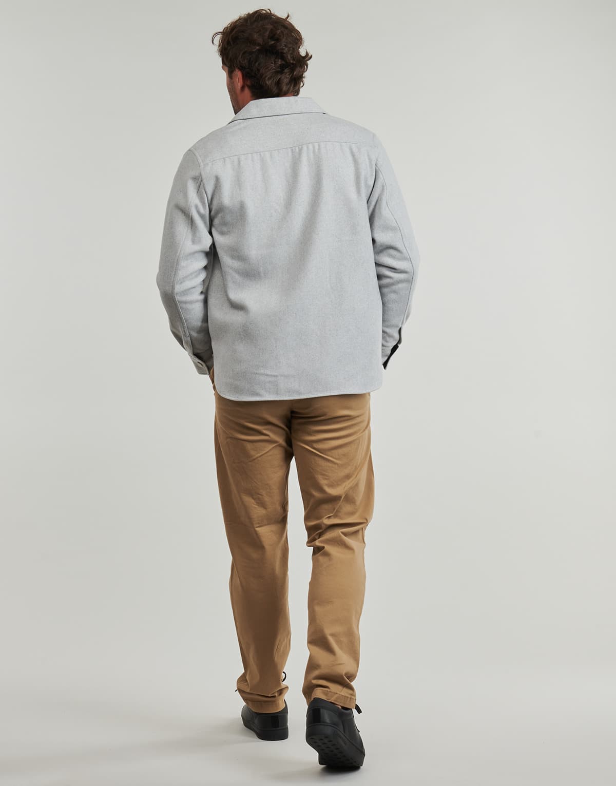 Men's T-Shirts Replay Gray