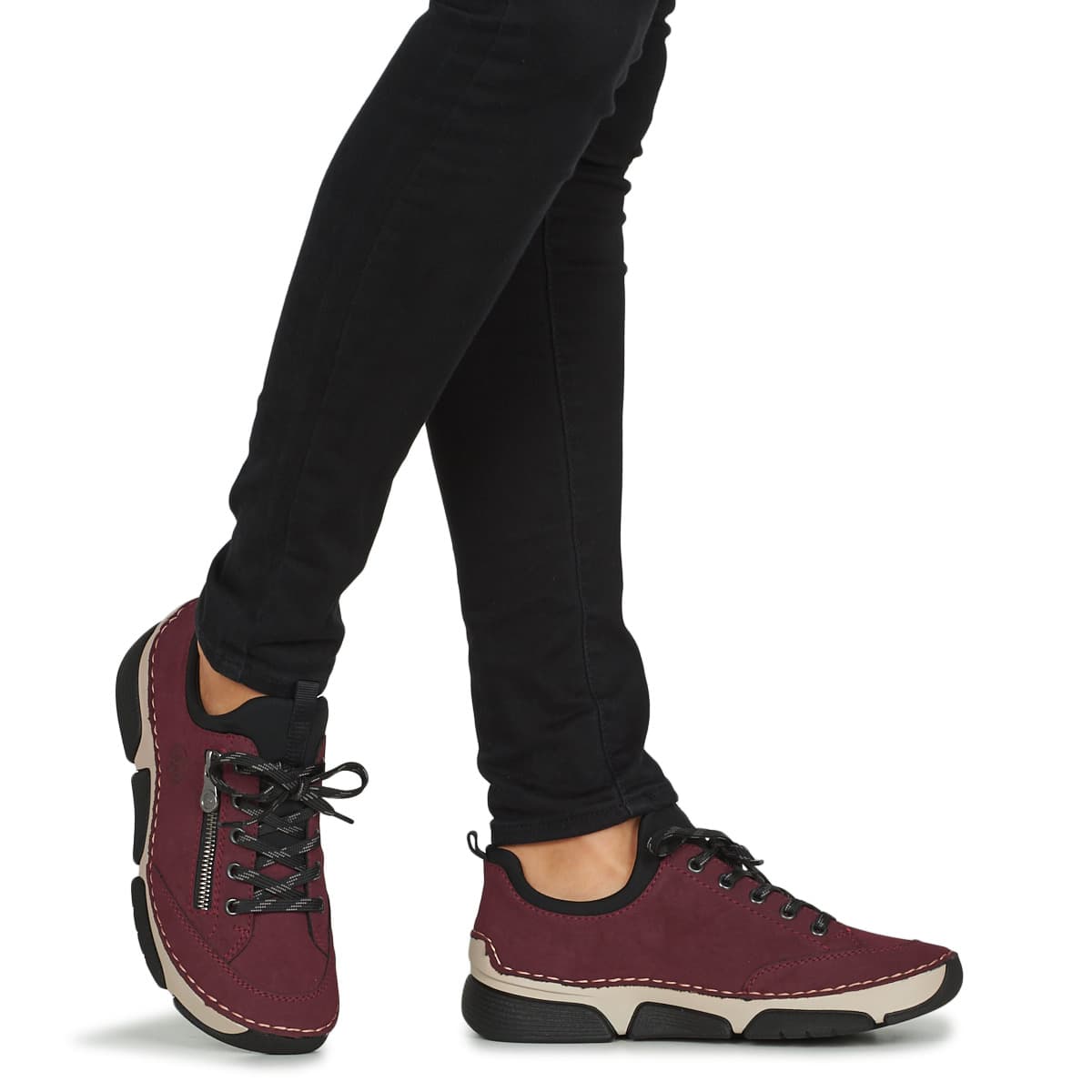 Women's Sneakers Rieker Red